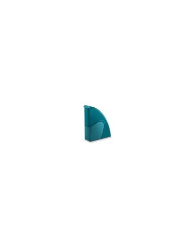 Revistero cep riviera plastico color verde esmeralda