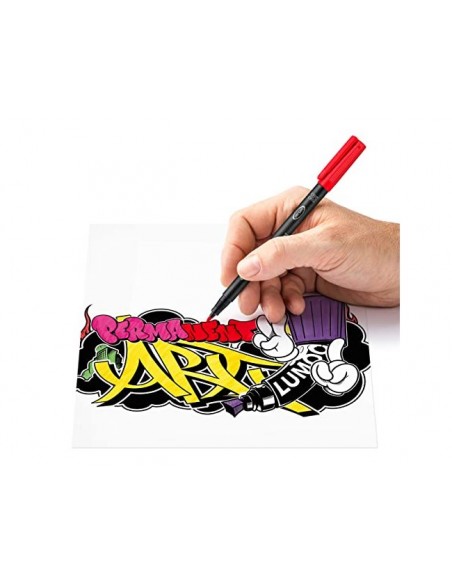 Rotulador staedtler lumocolor retroproyeccion punta de fibra permanente 317 caja de 10 unidades colores surtidos Rotulador staedtler lumocolor retroproyeccion punta de fibra permanente 317 caja de 10 unidades colores surtidos