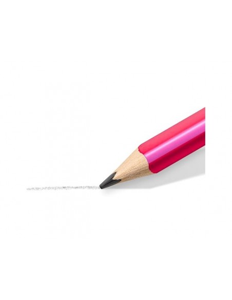 Lapices de grafito staedtler 119 triangular jumbo mina 4 mm 2b color happy bote de 48 unidades colores surtidos Lapices de grafito staedtler 119 triangular jumbo mina 4 mm 2b color happy bote de 48 unidades colores surtidos