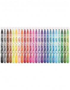 Rotulador maped mini cute lavable caja de 24 unidades colores surtidos