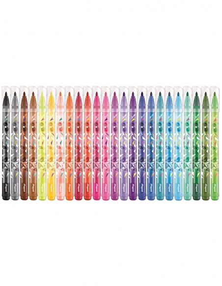 Rotulador maped mini cute lavable caja de 24 unidades colores surtidos