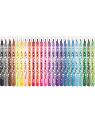 Rotulador maped mini cute lavable caja de 24 unidades colores surtidos