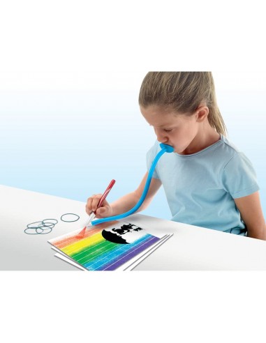 Juego maped creativ aerografo blow pen art cuerdas