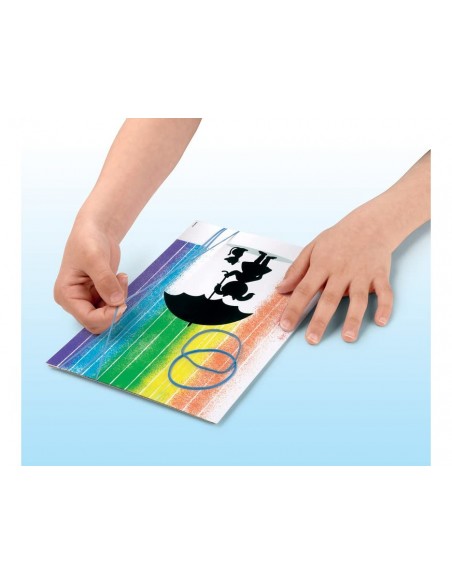 Juego maped creativ aerografo blow pen art cuerdas