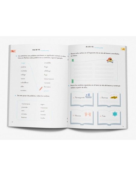 Cuaderno rubio competencia lectora 4 mundo pirata Cuaderno rubio competencia lectora 4 mundo pirata