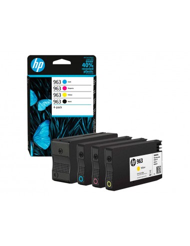 Toner hp laser 963-6zc70ae multipack negro / cian / magenta / amarillo
