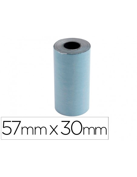 Rollo sumadora exacompta safe contact termico 57 mm x 30 mm 52 g/m2