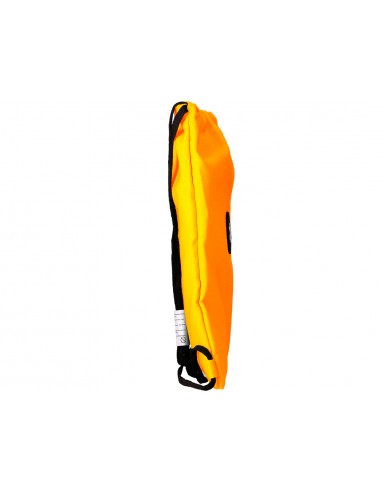 Mochila saco plano antartik bolsillo interior con cremallera color mostaza 350x400 mm
