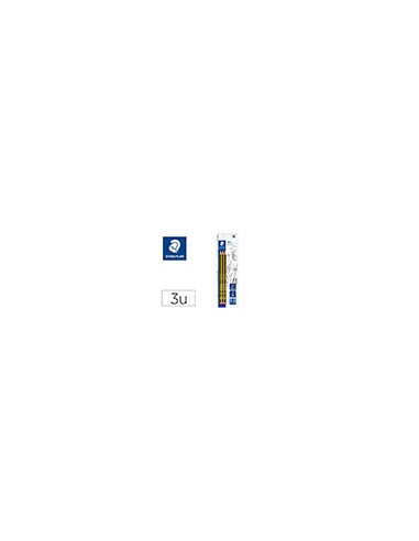 Lapices de grafito staedtler noris n.2 hb blister de 3 unidades