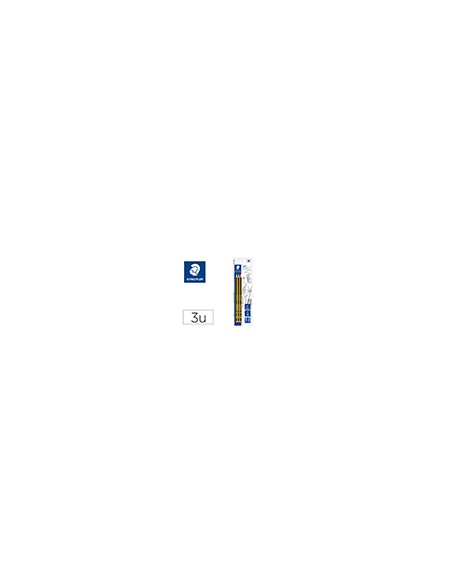 Lapices de grafito staedtler noris n.2 hb blister de 3 unidades
