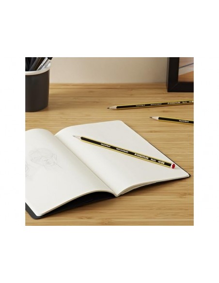 Lapices de grafito staedtler noris n.2 hb blister de 3 unidades