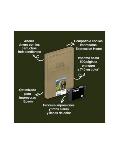 Ink-jet epson claria photo hd ink amarillo 24xl