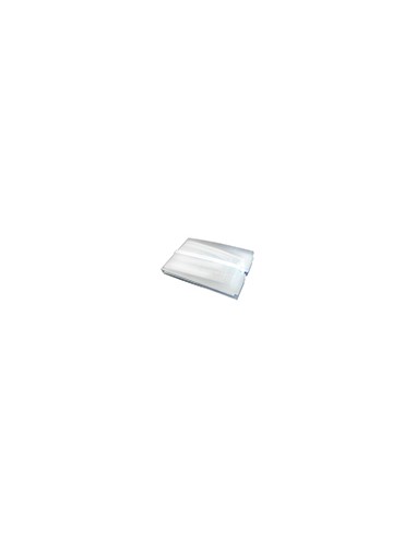 Portamascarilla pardo plegable polipropileno transparente 10x60x90 mm