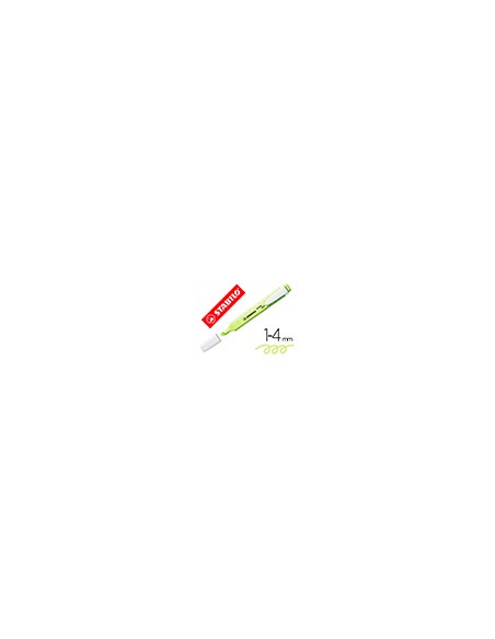 Rotulador stabilo fluorescente fino swing cool pastel chispa de lima