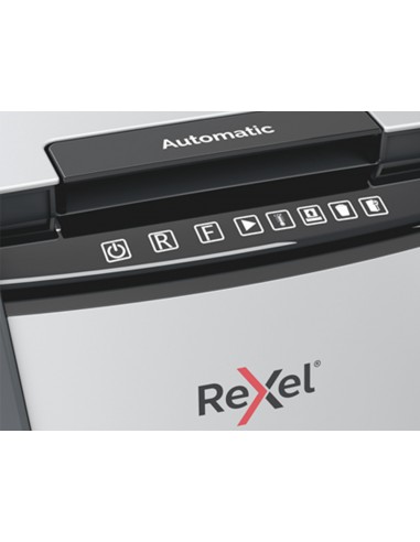 Destructora de documentos rexel optimum autofedd+ 150x eu capacidad de corte 150 hojas destruye grapas y clips