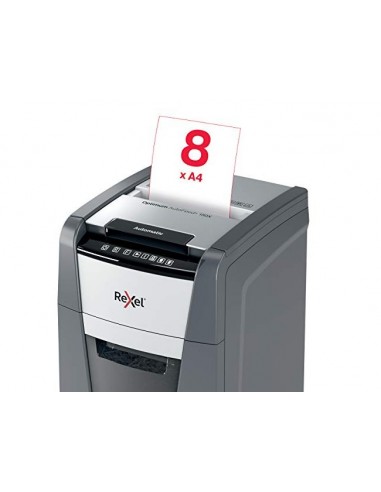 Destructora de documentos rexel optimum autofedd+ 150x eu capacidad de corte 150 hojas destruye grapas y clips