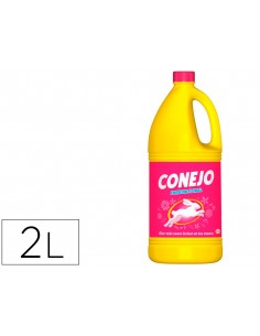 Lejia conejo frescor floral botella de 2 litros
