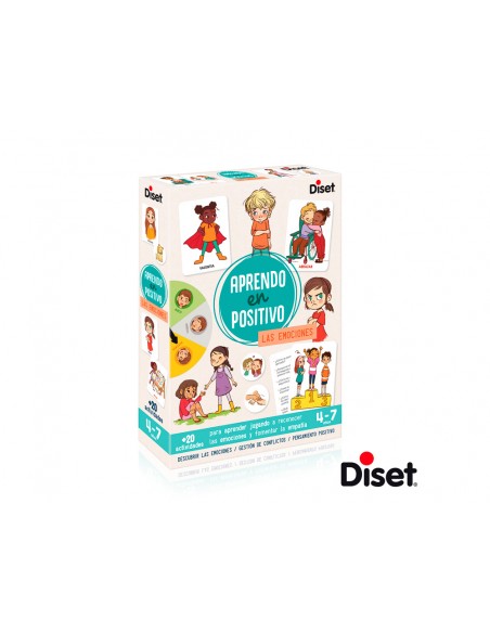 Juego diset aprende en positivo las emociones