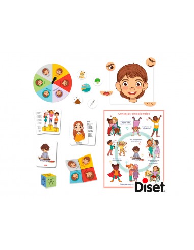 Juego diset aprende en positivo las emociones