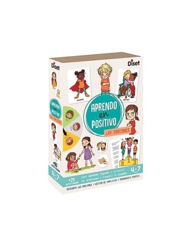 Juego diset aprende en positivo las emociones