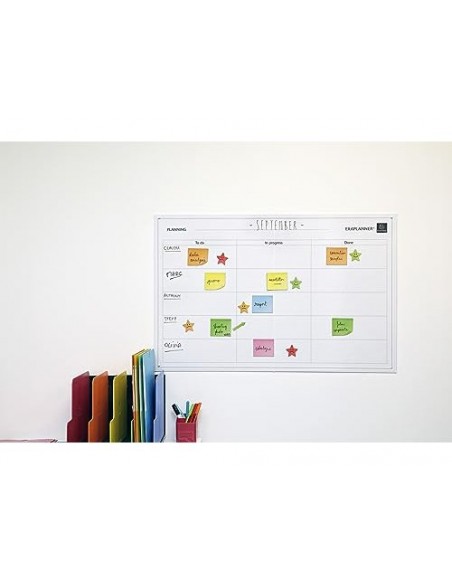 Organizador de armario exacompta modulotop negro multicolor vertical 5 compartimentos 300x288x255 mm