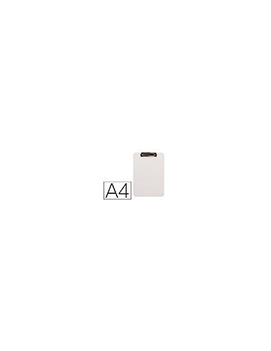 Portanotas q-connect plastico din a4 blanco 2,5mm