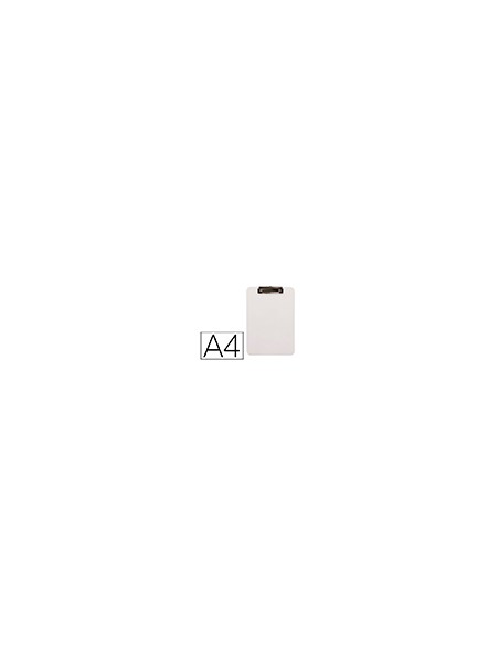 Portanotas q-connect plastico din a4 blanco 2,5mm