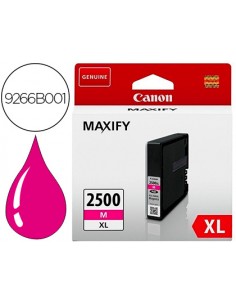 Ink-jet canon pgi 2500 xl maxify ib4050 / mb5050 / mb5150 / mb5155 / mb5350 / mb5450 magenta 1295 paginas