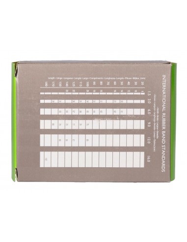 Bandas elasticas q-connect 100 gr 150x10 mm numero 15