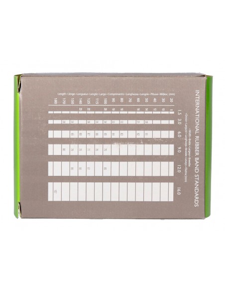 Bandas elasticas q-connect 100 gr 150x10 mm numero 15