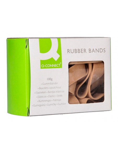 Bandas elasticas q-connect 100 gr 150x10 mm numero 15