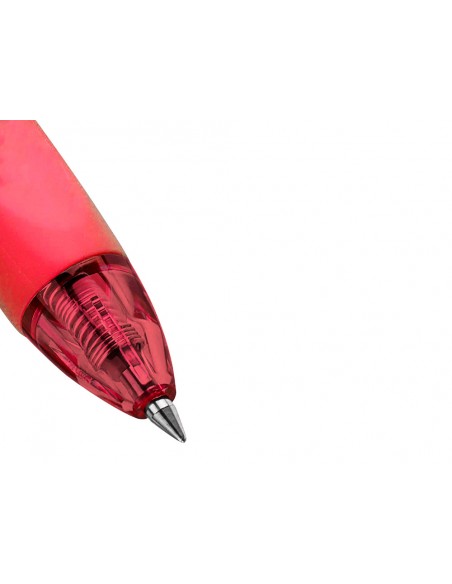 Boligrafo q-connect retractil borrable 0,7 mm color rojo Boligrafo q-connect retractil borrable 0,7 mm color rojo