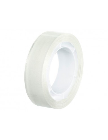 Cinta adhesiva q-connect invisible 7,5 m x 19 mm con portarrollo en blister