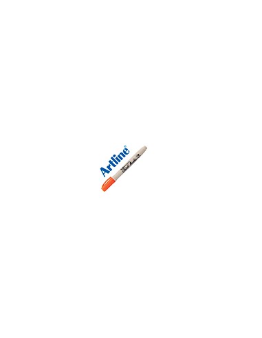 Rotulador artline supreme brush pintura base de agua punta tipo pincel trazo variable naranja