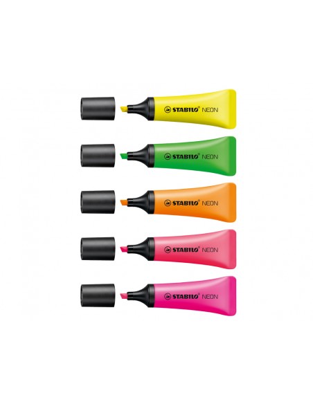 Rotulador stabilo fluorescente 72 neon expositor de 45 unidades colores surtidos Rotulador stabilo fluorescente 72 neon expositor de 45 unidades colores surtidos