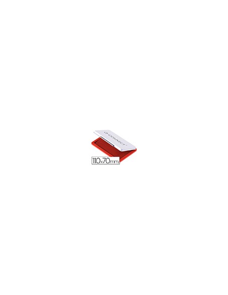 Tampon q-connect nº2 110x70 mm rojo