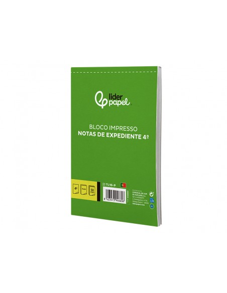 Talonario liderpapel notas de expediente cuarto duplo texto en portugues Talonario liderpapel notas de expediente cuarto duplo texto en portugues