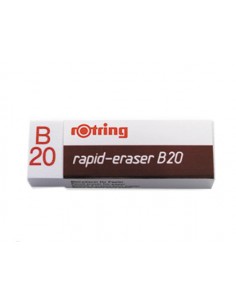 Goma de borrar rotring b20 blanca