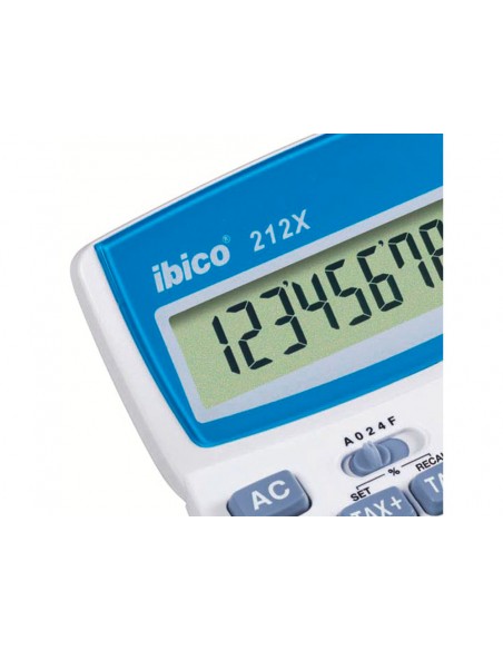 Calculadora ibico 212x sobremesa 12 digitos 190x140x32 mm