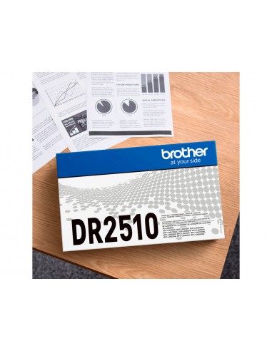 Tambor brother dr2510 hl-l2400dwe/l2445dw negro 15000 paginas