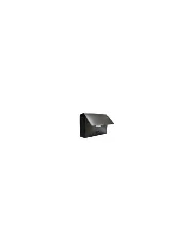 Maletin clasificador office box polipropileno con asa 36 separadores negro