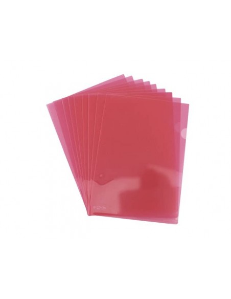 Carpeta dossier uñero office box extra din a4 rojo