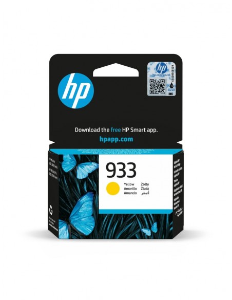 Ink-jet hp n.933 officejet 6100/6600/6700 amarillo 330 paginas
