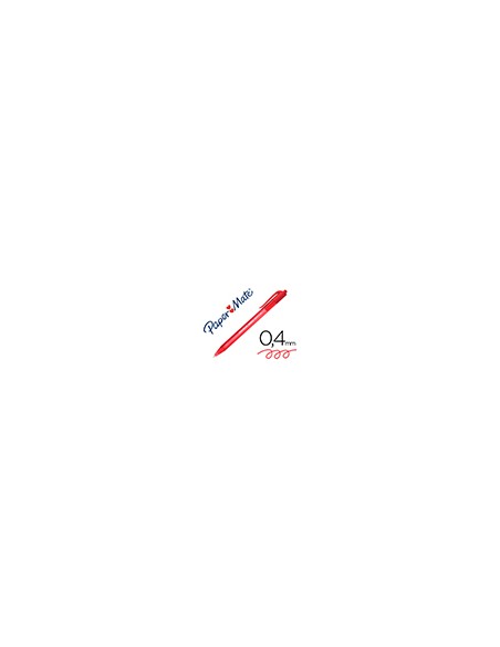 Boligrafo paper mate inkjoy 100 retractil punta media rojo Boligrafo paper mate inkjoy 100 retractil punta media rojo