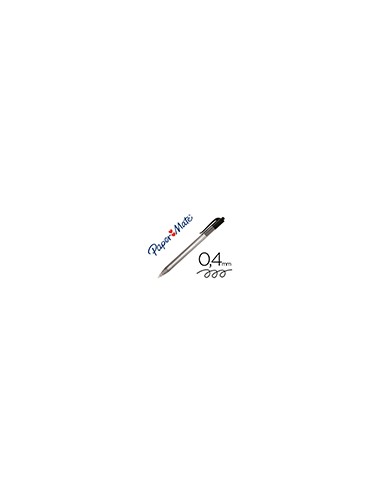Boligrafo paper mate inkjoy 100 retractil punta media negro