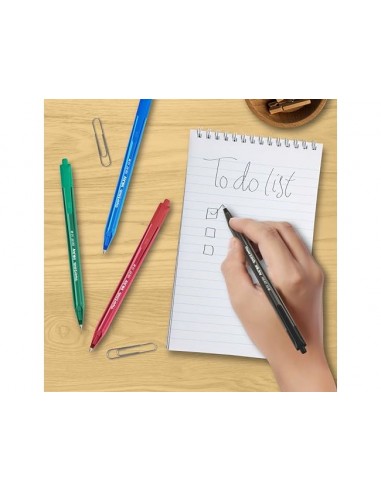 Boligrafo paper mate inkjoy 100 retractil punta media negro