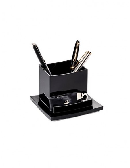 Cubilete portalapices cep gama diamond negro 115x105x83 mm