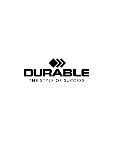 Tarjetero durable din a4 visifix centium 4 anillas 20 fundas con indice alfabetico para 400 tarjetas de visita