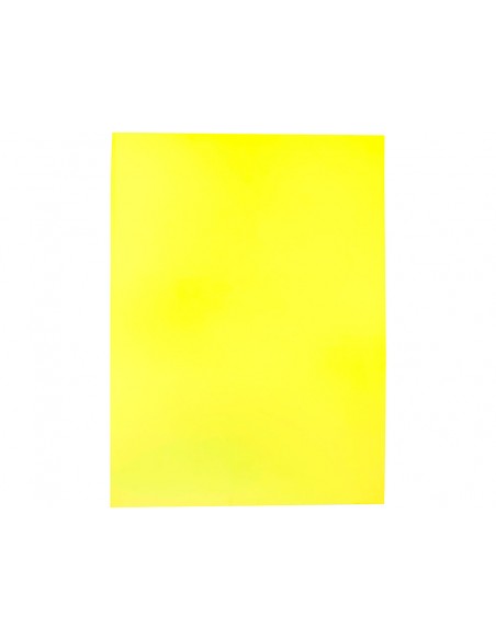 Goma eva liderpapel 50x70cm 60g/m2 espesor 2mm fluor amarillo