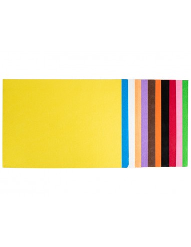 Goma eva liderpapel 50x70cm 60g/m2 espesor 2mm textura toalla amarillo